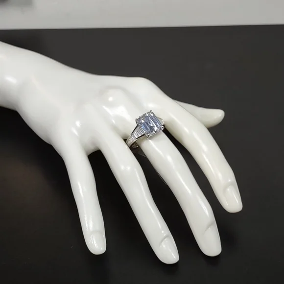 Absolute Jewelry Absolute Cubic Zirconia Sterling Silver